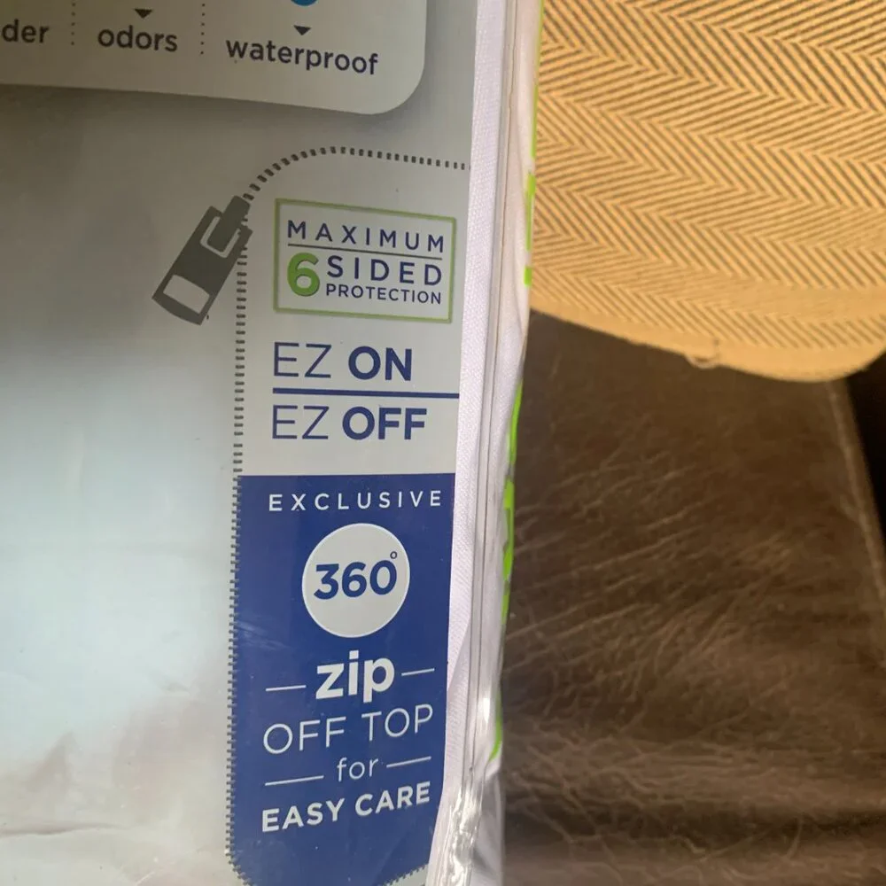 BEDDING - NEW Sleep Safe Ultimate Anti-Bed Bug Mattress Protector, Twin XL
